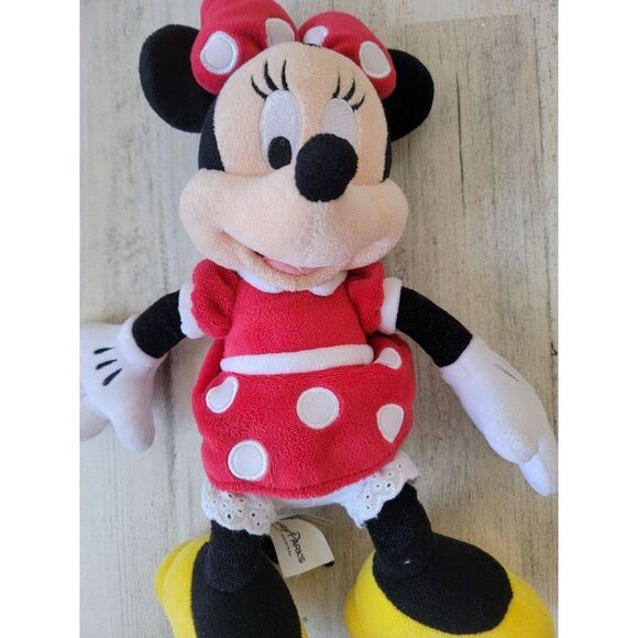 Stuffed animal Minnie Mouse plush toy figure dress play - Picture 2 of 7